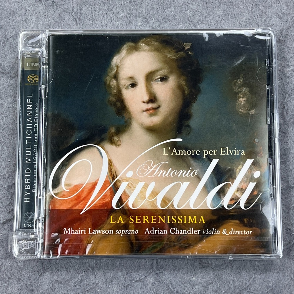 NEW Lamore Per Elvira Vivaldi La‎ Serenissima Super Audio CD (SACD) 2006 SEALED